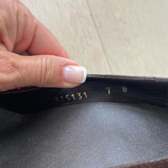 Women’s Gucci brown suede shoes heels pumps size 7 - Picture 5 of 7